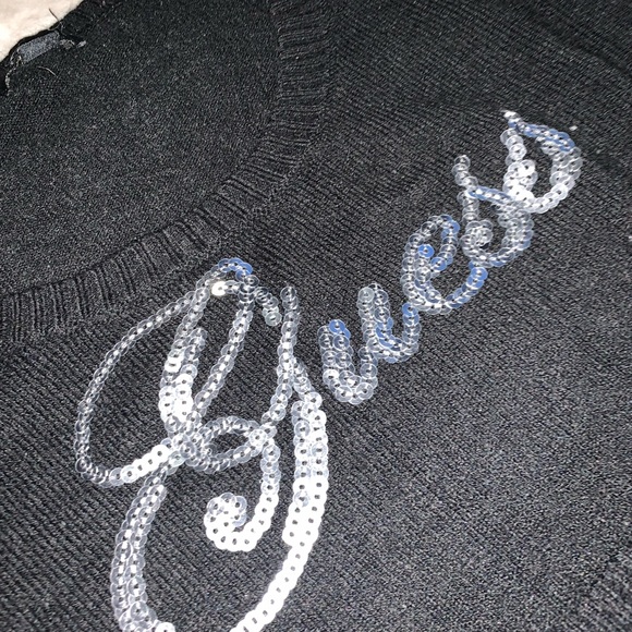 Black guess long sleeve shirt - Picture 3 of 5